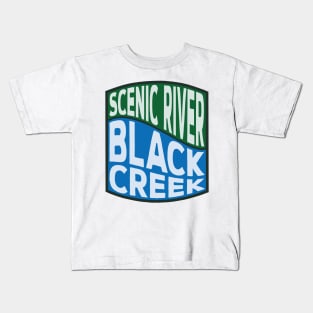 Black Creek Scenic River wave Kids T-Shirt